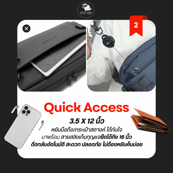 MM06 - Everyday Slings กระเป๋าคาดอก - Image 5