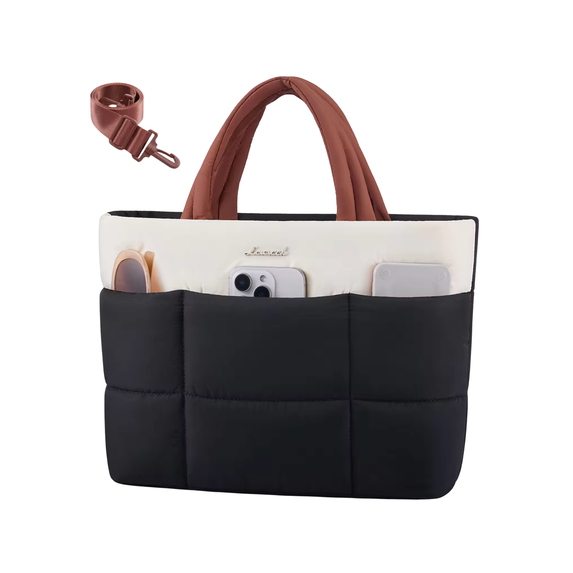 TM03 Two Ways Puffy Tote | กระเป๋า Tote Bag กันน้ำ สะพายไหล่ & Crossbody น้ำหนักเบา จุเยอะ สำหรับทำงาน เที่ยว และใช้งานทุกวัน | Bagsbird